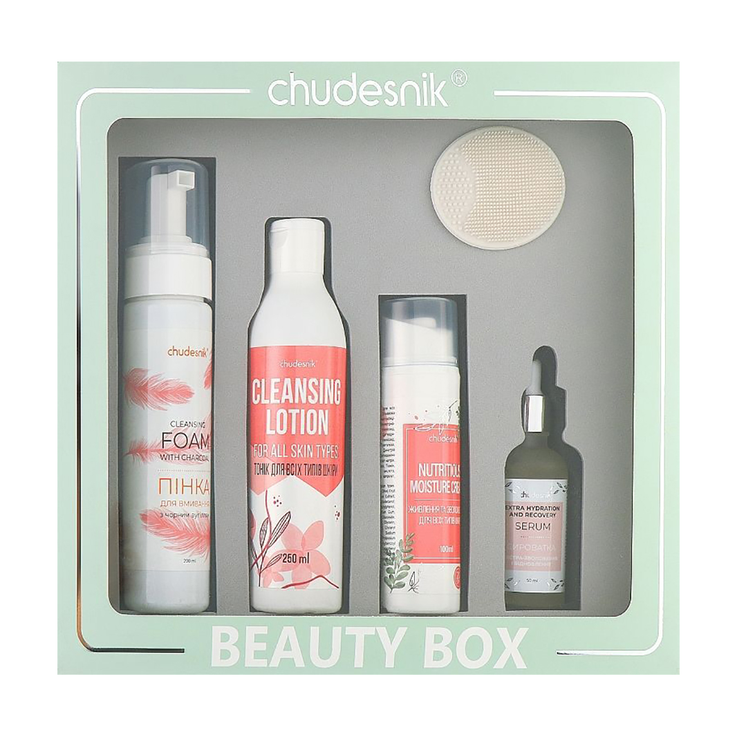 Набір chudesnik Beauty Box No.5 для всіх типів шкіри, 5 предметів